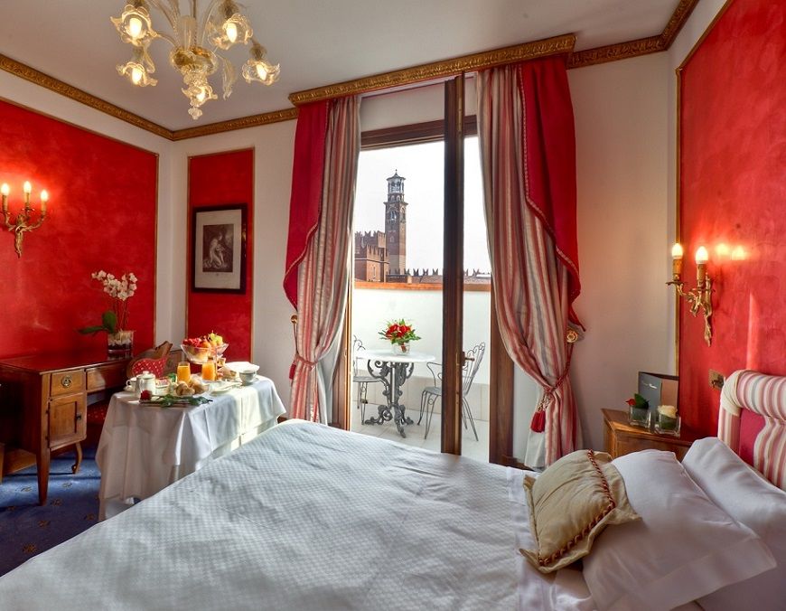 Due Torri Hotel Verona Bilik gambar
